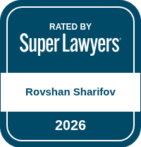 Значок Super Lawyers — Ровшан Шарифов, New York Metro Super Lawyers 2019–2026
