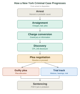 criminal case progress